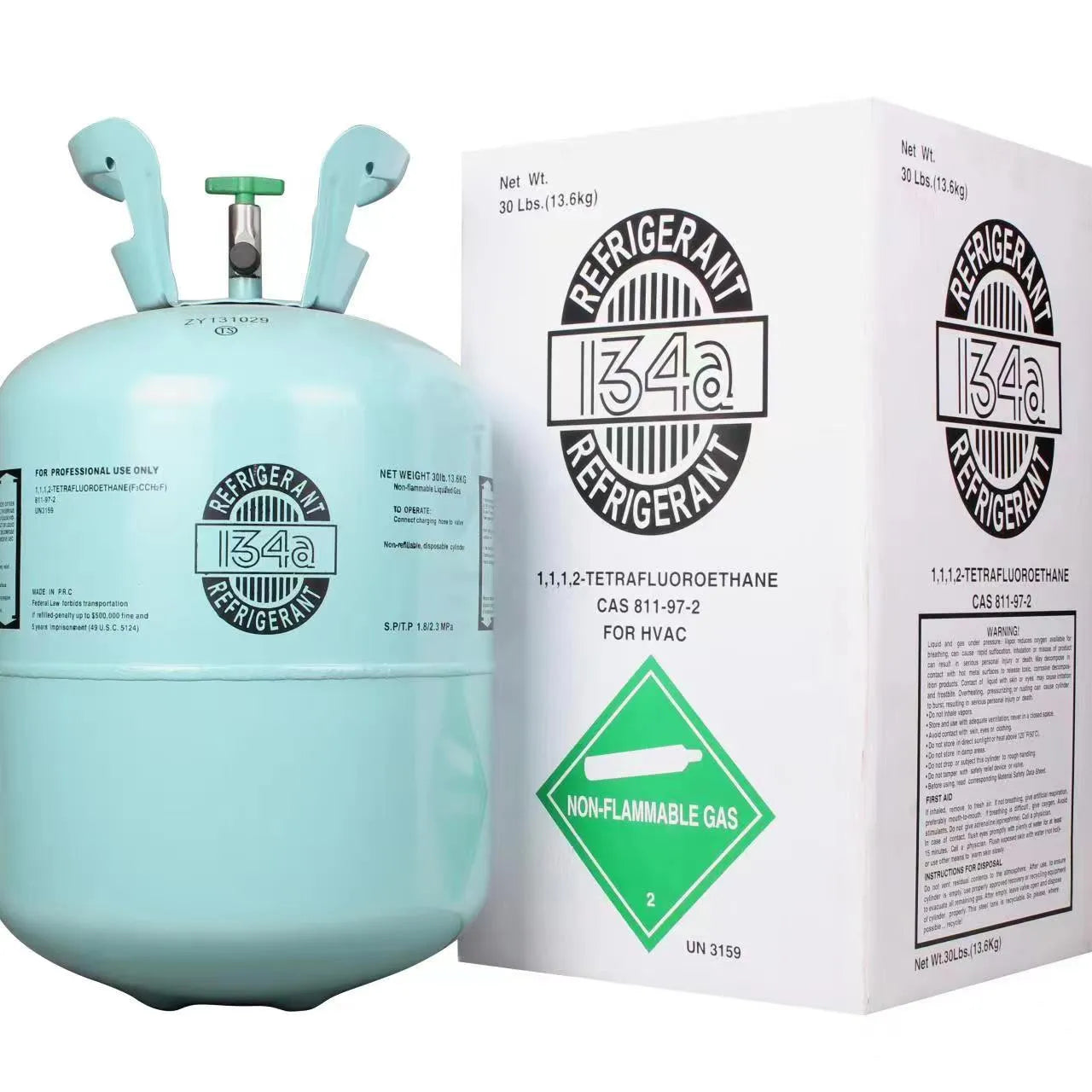 R-134A Refrigerant 30LB|CoolmateGas Refrigerant